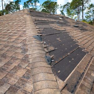 img of a damaged roof